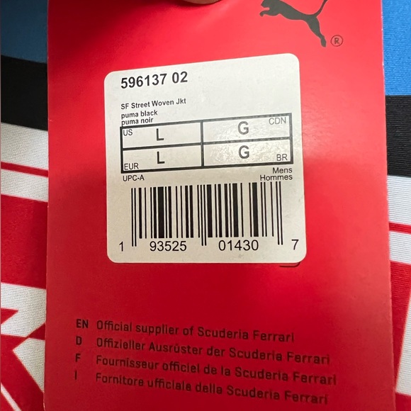 Puma X Ferrari Scuderia Street Woven Jacket - Picture 4 of 7